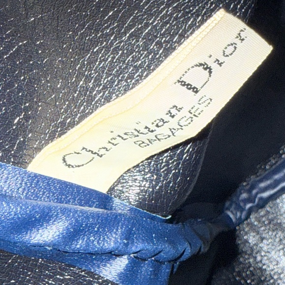 Vintage Navy Dior Trotter Bag. Comes with COA! - Picture 8 of 13